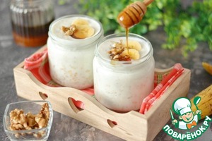 Ленивая овсянка на домашнем йогурте Ленивая овсянка на домашнем йогурте