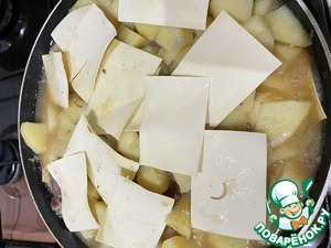 Ленивый бешбармак Ленивый бешбармак