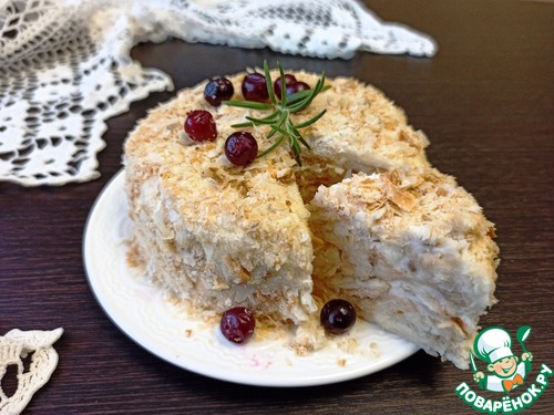 Ленивый торт "Наполеон" Ленивый торт "Наполеон"