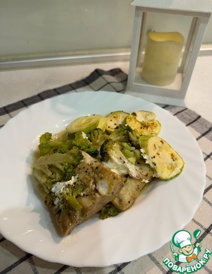 Ленивый ужин из филе минтая Ленивый ужин из филе минтая