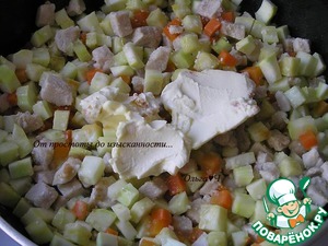 Летнее рагу из курицы с овощами