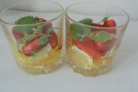 Лимонад с клубникой Лимонад с клубникой