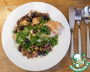 Лимонная рыба в весеннем соусе агродольче Лимонная рыба в весеннем соусе агродольче