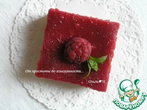 Лимонно-малиновое пирожное Лимонно-малиновое пирожное