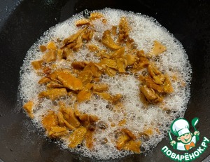 Лисички с картошкой Лисички с картошкой