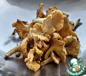 Лисички с картошкой Лисички с картошкой