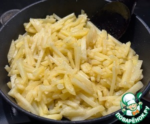 Лисички с картошкой Лисички с картошкой