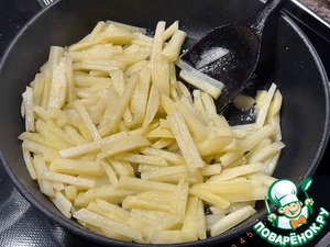 Лисички с картошкой Лисички с картошкой