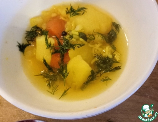 Лёгкий рисовый суп Лёгкий рисовый суп