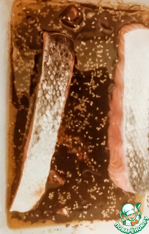 Лосось в масле из кочудяна