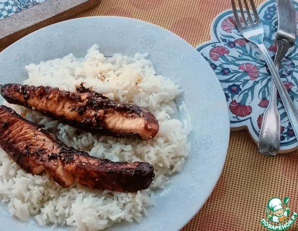 Лосось в масле из кочудяна