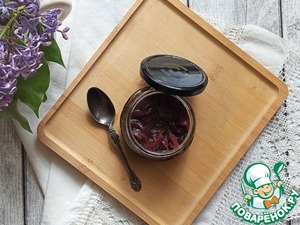 Луковый "мармелад" на красном вине