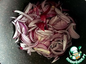 Луковый "мармелад" на красном вине
