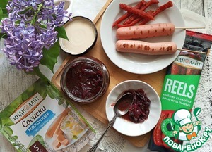 Луковый "мармелад" на красном вине