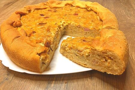 Луковый пирог zwiebelkuchen Луковый пирог zwiebelkuchen