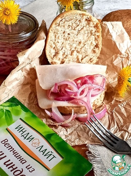 Луковый салат Луковый салат