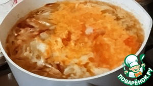 Луковый суп с петрушкой