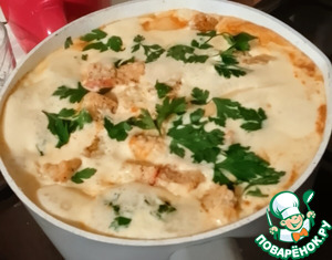 Луковый суп с петрушкой