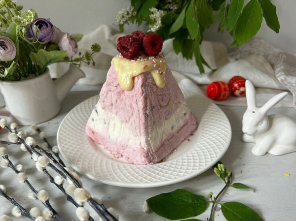 Малиновая пасха с лимонными нотками Малиновая пасха с лимонными нотками