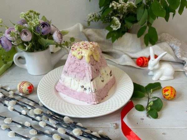 Малиновая пасха с лимонными нотками Малиновая пасха с лимонными нотками