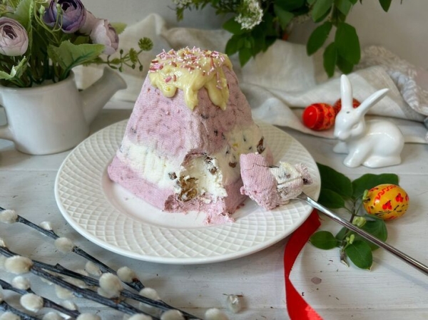 Малиновая пасха с лимонными нотками Малиновая пасха с лимонными нотками