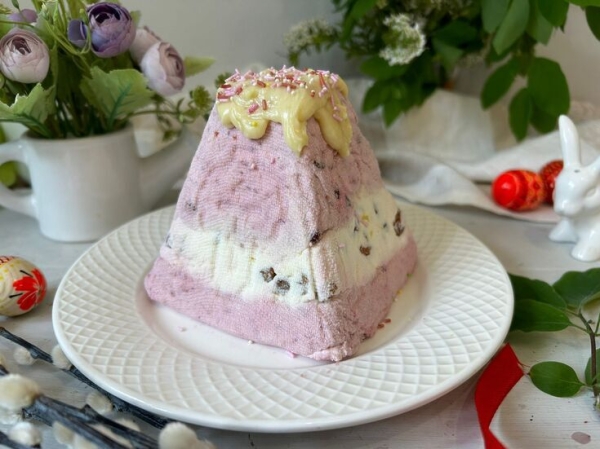 Малиновая пасха с лимонными нотками Малиновая пасха с лимонными нотками