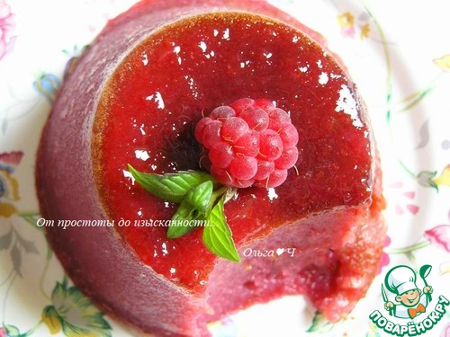 Малиново-цитрусовый пудинг Малиново-цитрусовый пудинг