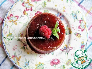 Малиново-цитрусовый пудинг Малиново-цитрусовый пудинг