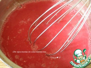 Малиново-цитрусовый пудинг Малиново-цитрусовый пудинг