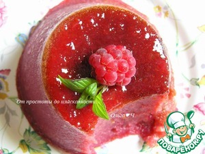 Малиново-цитрусовый пудинг Малиново-цитрусовый пудинг