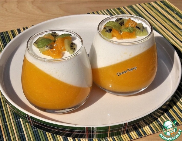 Мандариновая панакота ПП от нутрициолога