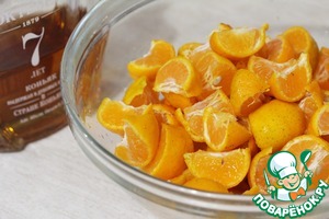 Мандарины в коньячном сиропе Мандарины в коньячном сиропе