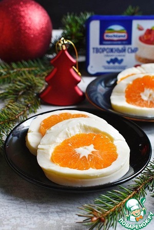 Мандарины в желе «Радость новогодняя» Мандарины в желе «Радость новогодняя»