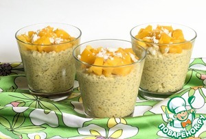Манго-чиа-пудинг Манго-чиа-пудинг