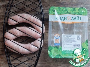 Манговый соус с купатами Манговый соус с купатами