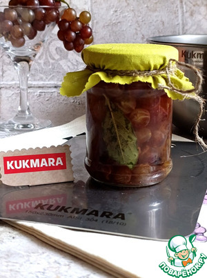 Маринованный садовый виноград Маринованный садовый виноград