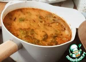 Мексиканский летний суп
