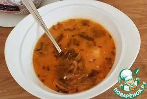 Мексиканский летний суп