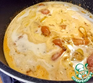 Мидии в остром кокосовом соусе Мидии в остром кокосовом соусе