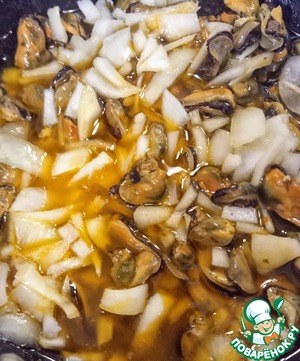 Мидии в сливочном соусе Мидии в сливочном соусе