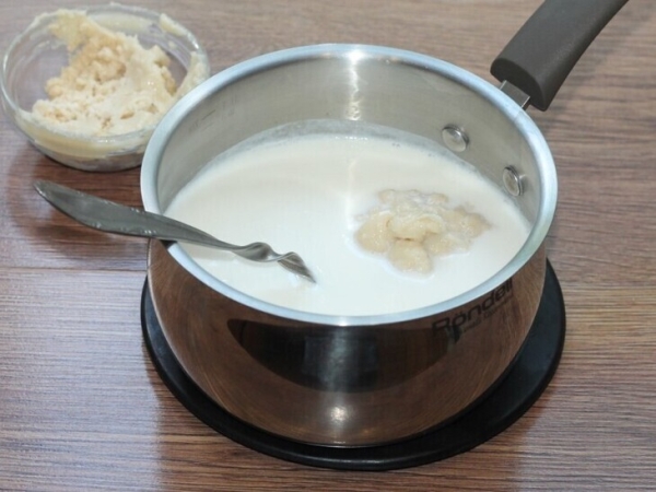 Миндальное бланманже#пушкинкулинар Миндальное бланманже#пушкинкулинар