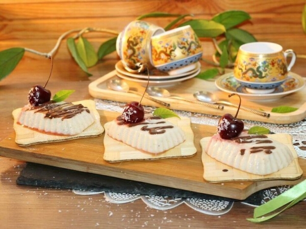 Миндальное бланманже#пушкинкулинар Миндальное бланманже#пушкинкулинар