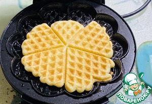 Миндальные вафли со стевией Миндальные вафли со стевией