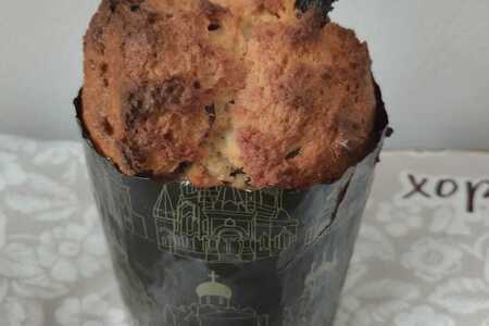 Миндальный кулич с изюмом Миндальный кулич с изюмом