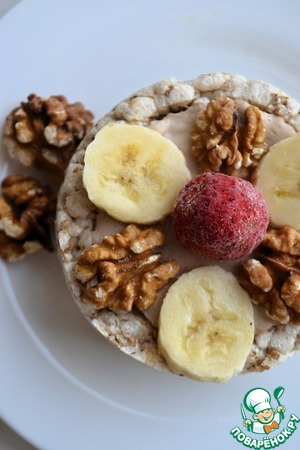 Мини-торт из хлебцев Мини-торт из хлебцев