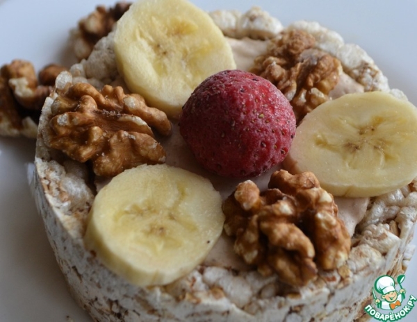 Мини-торт из хлебцев Мини-торт из хлебцев