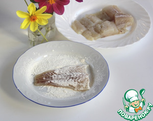 Минтай с овощами