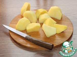 Минтай с зажаркой под соусом