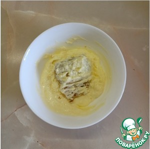 Минтай в чесночном соусе Минтай в чесночном соусе