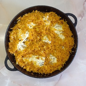 Минтай в чесночном соусе Минтай в чесночном соусе